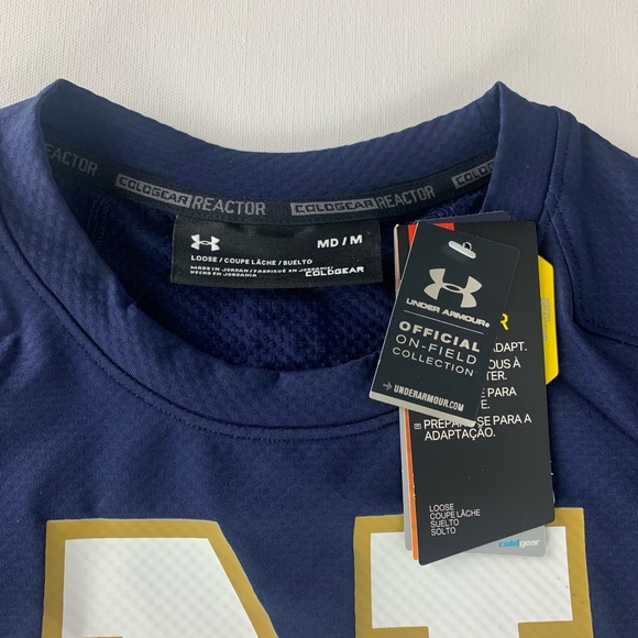Under Armour Notre Dame Fighting Irish Navy M - Picture 3 of 8